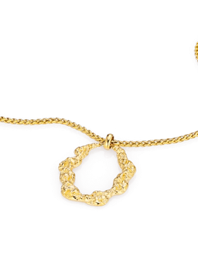 3 for evigt镀18K熔岩系列火山项链金吸睛极简活力假日