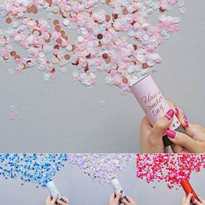 2 pcs Confetti Party Popper Cannon Handheld Fireworks