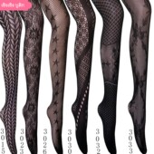 stockings Transparent fishnet pantyhose