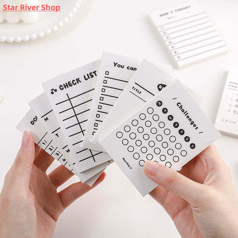 50 Sheets Memo Notes Writing Pads Scarpbook Message Notes No