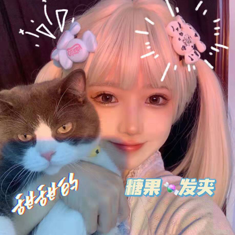 可爱糖果发夹ins风韩国简约日系发卡学生刘海夹少女边夹网红头饰