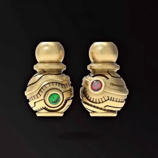 原创纯银925藏式复古弟子珠金刚杵法螺分体菩提手串长串文玩配饰