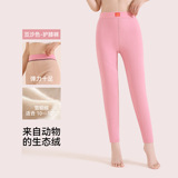 豆沙色【雪貂绒护膝加绒加厚款】