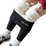 羊羔绒打底裤女加绒加厚外穿高腰小脚裤抗寒长裤冬季保暖裤潮，女装打底裤，搜酷衣阁