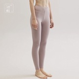 【23713-2新疆棉女裤子】藕紫色