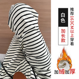 加绒白色加长H-1271-3