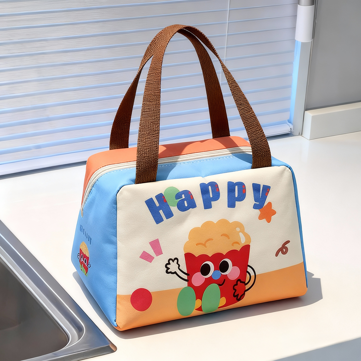 保温袋便当包饭盒包学生上班族带饭装餐包加厚铝箔手提包可爱保温