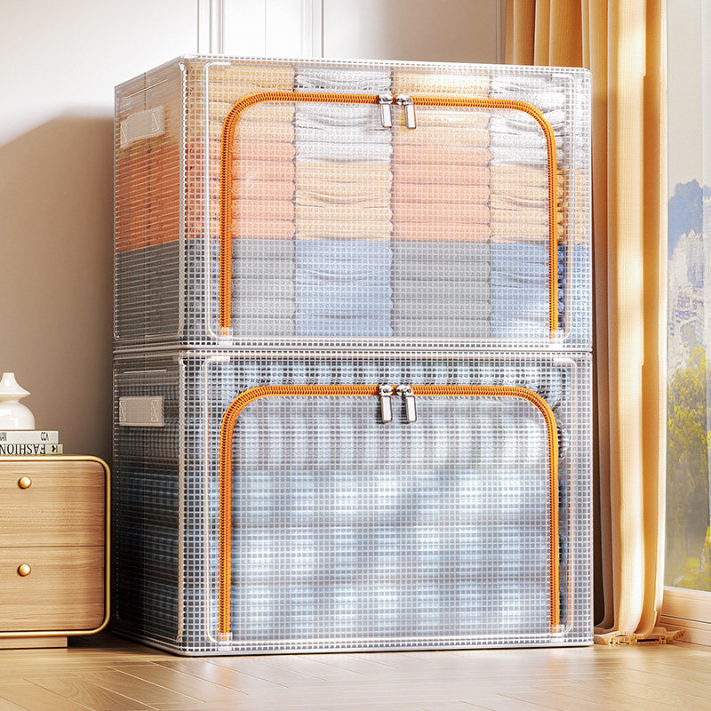 衣服收纳箱家用装衣物筐衣柜折叠整理箱袋子大容量布艺储物盒神器