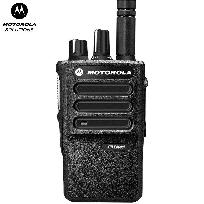 摩托罗拉 Motorola E8608i 数字对讲机 商业专业轻巧便携式大功率