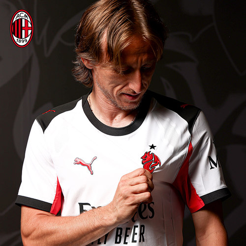 AC米兰旗舰店官方正品25/26赛季客场球迷版球衣米兰客场球衣