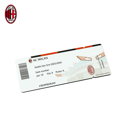 AC米兰圣西罗球场球票款纪念冰箱贴球迷周边用品米兰冰箱贴周边