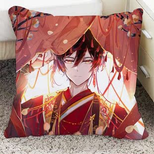 钟离抱枕原神周边玩偶动漫二次元等身毛绒纳西妲草神胡桃可莉温迪