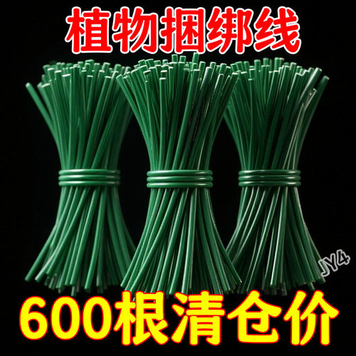 农用园艺多功能铁丝绑线免裁剪扎线加粗抗拉防锈蚀藤蔓塑形不勒痕