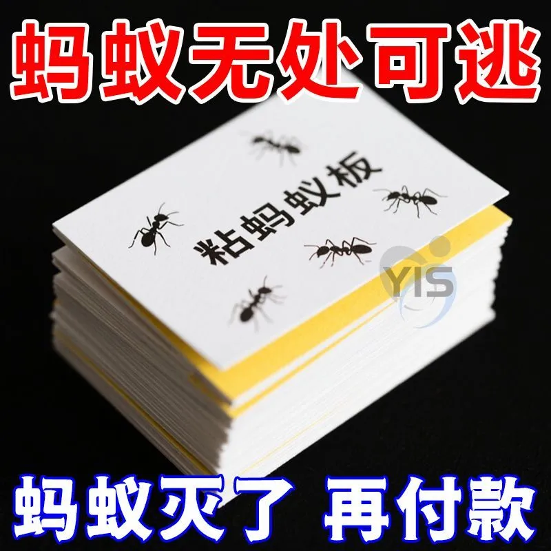 热卖蚂蚁克星强力胶板一放即粘室内外通用高效捕捉大小蚁防水防潮