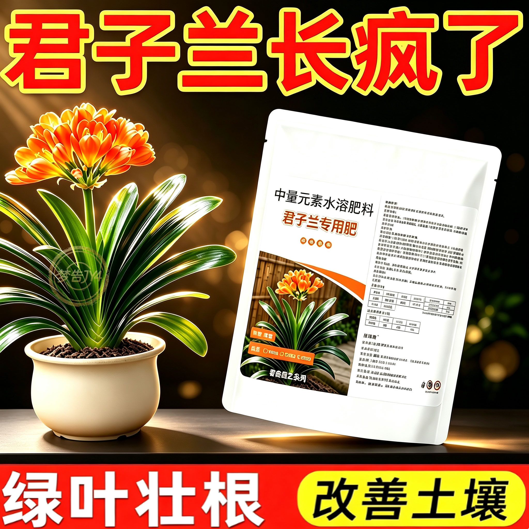 君子兰专用颗粒缓释花肥