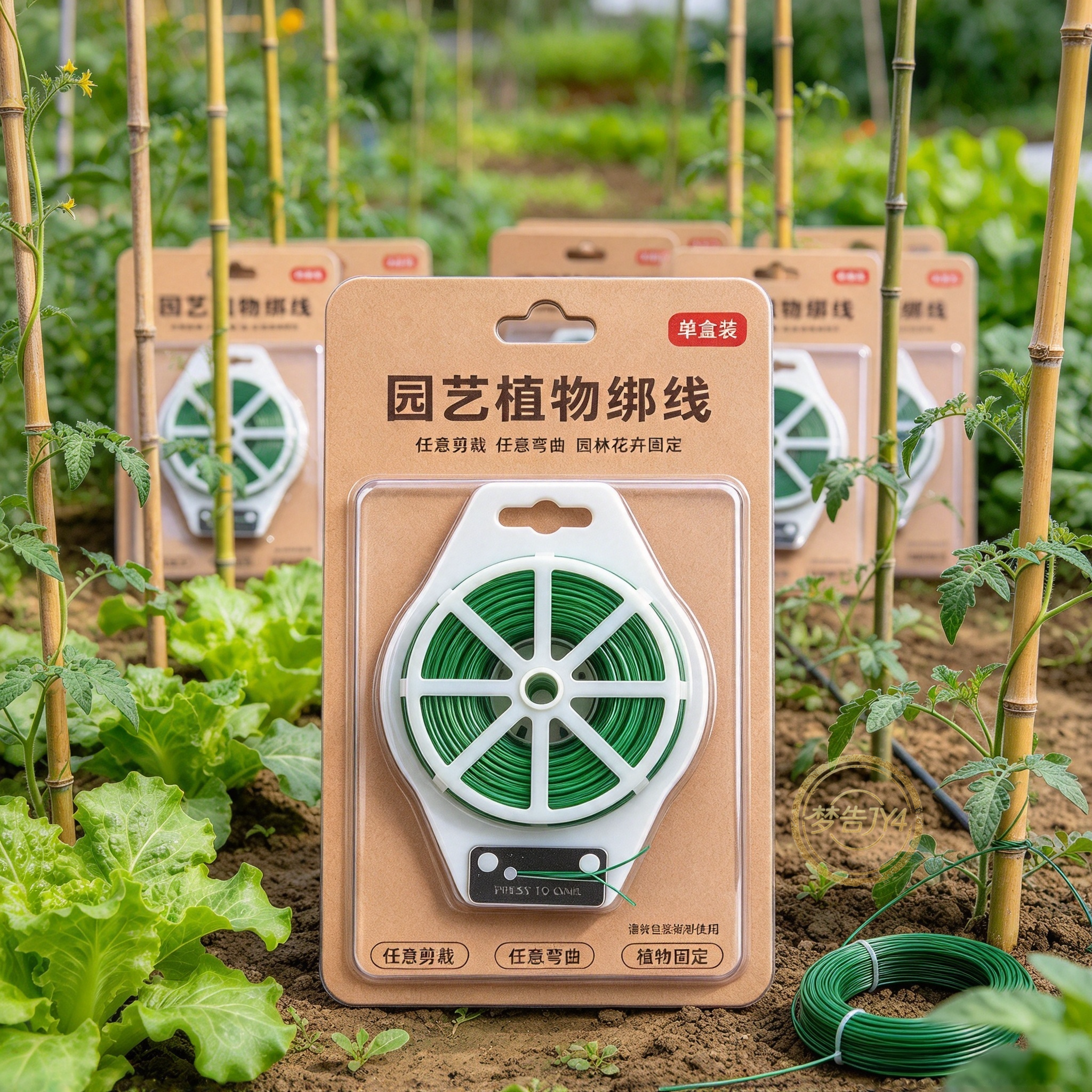 铁质加粗园艺植物绑线爬藤固定