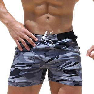 Camo Tethered Beach Outdoor Shorts夏迷彩系绳沙滩户外运动短裤