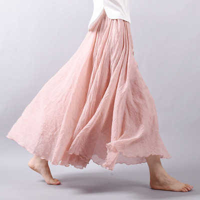 不规则半身中长裙Irregular half length mid length skirt