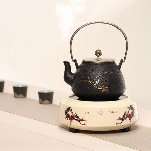 福也陶瓷电陶炉小型迷你静音煮茶器新款电磁炉家用电热烧水煮茶炉