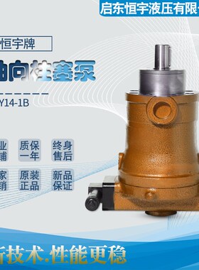 启东恒宇10/16/25/32/40/63/80/160/250/400PCY14-1B轴向柱塞泵