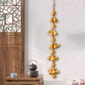 天然真葫芦串门对门挂饰客厅玄关卧室背景装 饰品葫芦挂件门口壁挂