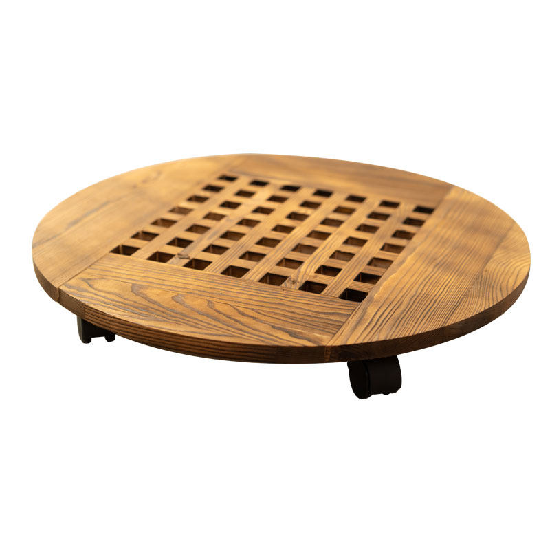 花盆托盘万向轮可移动圆形实木花盆架花盆底座带滚轮加厚托盘包邮,鲜花速递/花卉仿真/绿植园艺,花托/移动托盘,淘宝优惠券,粉丝福利购,淘宝优惠卷