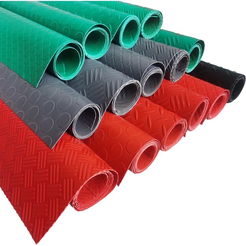 塑料地板拼接橡胶皮地胶防滑垫子防水地垫地毯PVC楼梯过道门口