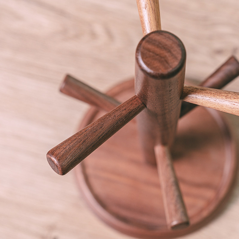 梵瀚 木质杯架家用咖啡马克杯花茶玻璃杯桌面收纳挂水杯置物架,家庭/个人清洁工具,杯架,淘宝优惠券,粉丝福利购,淘宝优惠卷