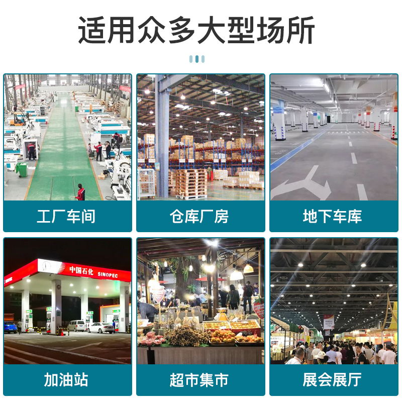大功率工矿灯led超亮100W200瓦厂房车间照明仓库300w球馆工厂吊灯