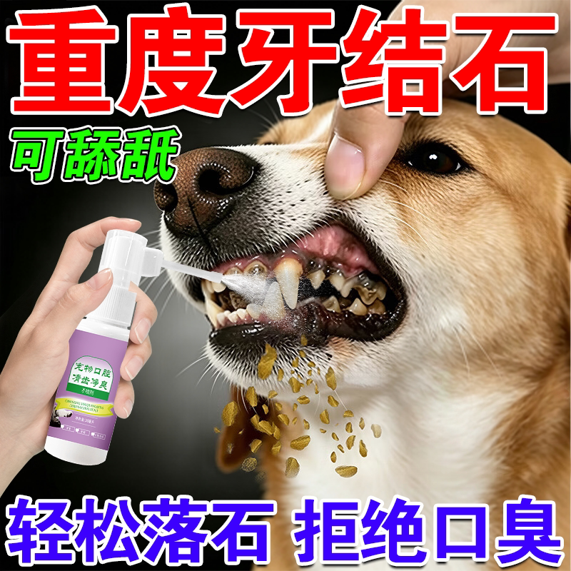 狗狗牙结石去除器溶解牙石速效