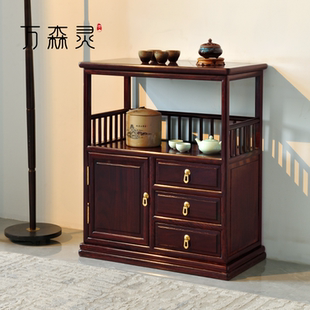 万森灵 非洲酸枝餐边柜茶水柜茶桌边柜储物置物柜 新中式 茶水柜