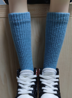 【友人娃衣】6分 4分 3分叔叔袜子蓝色ob22 ob24 BJD袜子多色可选