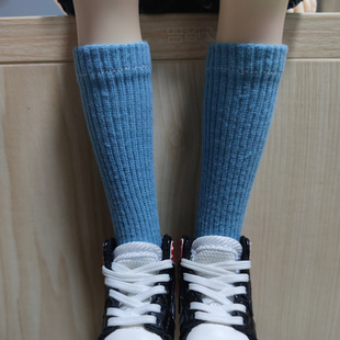 【友人娃衣】6分 4分 3分叔叔袜子蓝色ob22 ob24 BJD袜子多色可选