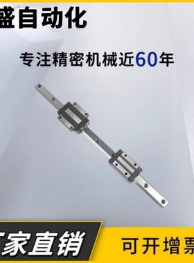 双孔短滑块微型直线导轨SSEBS10-115 SSEBSLZ13-70 SSE2BSL16-230