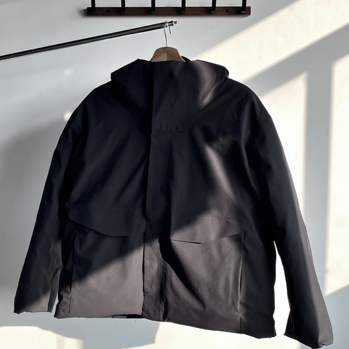 UTIMUS鹅绒羽绒衣防风防水硬壳850蓬匈牙利鹅绒连帽外套秋冬保暖