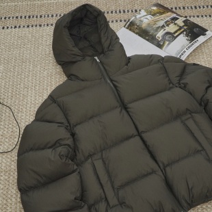UTIMUS连帽羽绒衣800蓬松度进口90白鸭绒防钻绒无胆羽绒服秋冬
