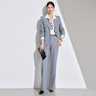 商务西装套装都市职场职业装正装精致女性气质时尚修身通勤两件套