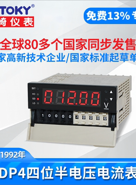 TOKY东崎电压电流表DP4-PRTDV500 PRAACT PRDACT电阻表DP4-DV20