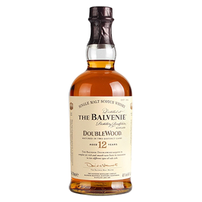 百富12年单一麦芽纯麦苏格兰威士忌Balvenie双桶陈酿700ml