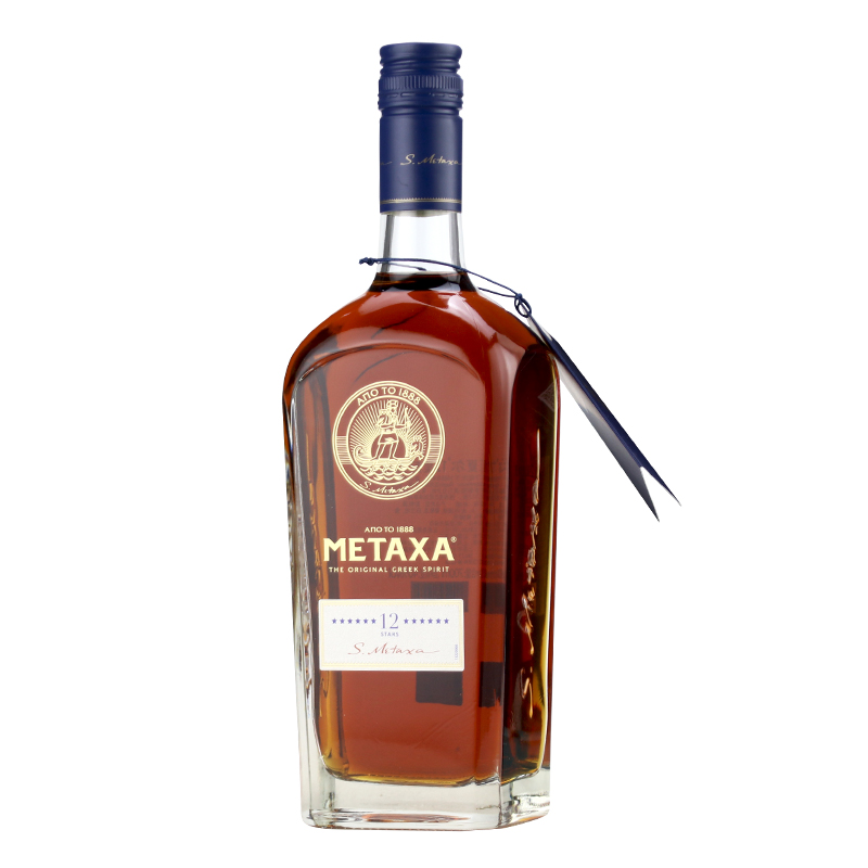 邁夏爾12星白蘭地配制酒METAXA12stars原裝進(jìn)口洋酒琥珀烈酒700ml