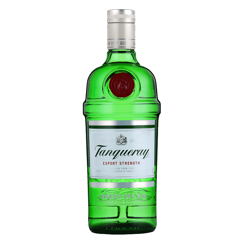 添加利金酒杜松子酒TANQUERAY Gin英国原装进口鸡尾酒基酒700ml