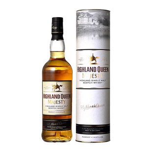 高地女王单一麦芽苏格兰威士忌HIGHLAND QUEEN原瓶进口700ml