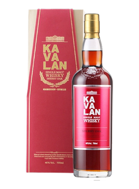 噶玛兰Oloroso雪梨桶单一麦芽台湾威士忌KAVALAN洋酒烈酒700ml