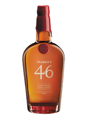 美格46波本威士忌maker's mark bourbon美国进口洋酒烈酒750ml