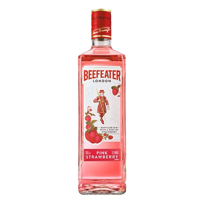 必富达粉红金酒杜松子酒Beefeater英国进口洋酒鸡尾酒基酒700ml
