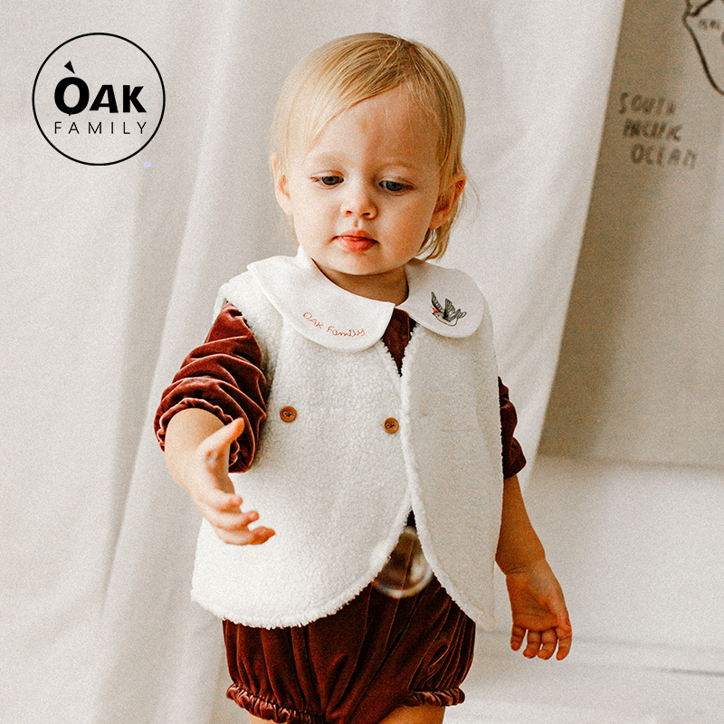 OAKFAMILY夹棉冬季双面马甲