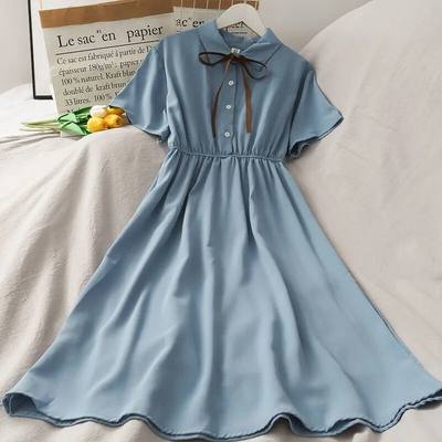 Preppy blouse Bow princess dress  学院风衬衫蝴蝶结公主连衣裙