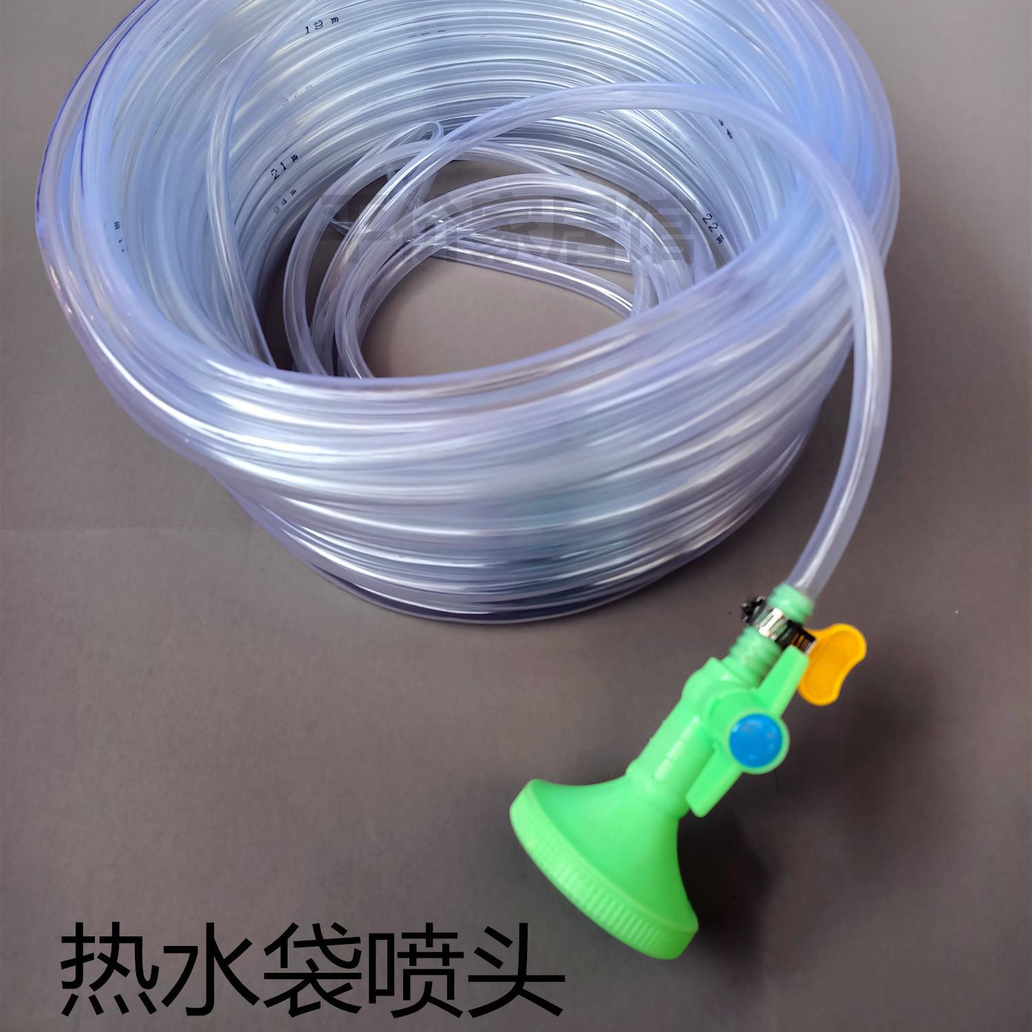 货车淋浴头太阳能热水袋洗澡专用花洒蓬简易塑料花洒带开关分水器