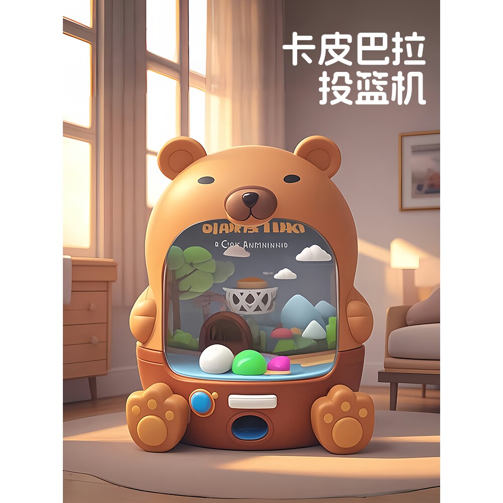儿童玩具弹珠机迷你投篮机游戏机亲子互动专注力训练大脑思维益智