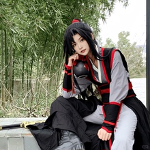 魏无羡cos服魔道祖师二次元魏无羡衍生款莫玄羽成老祖COSPLAY假发